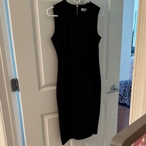 Calvin Klein Black Midi Dress
